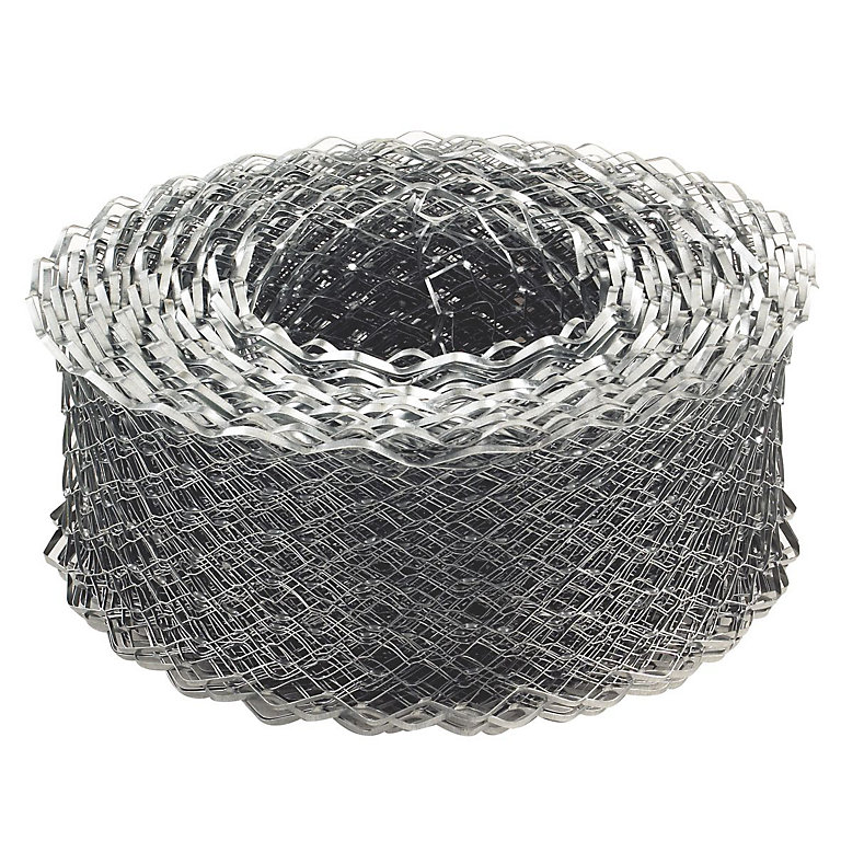 Product image for Expamet Galvanised Steel Coil lath, (L)20m (W)115mm