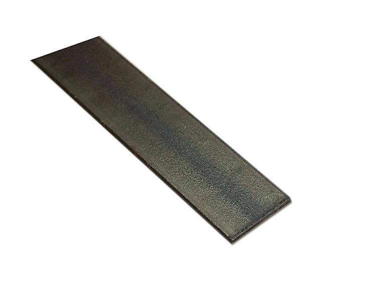 Product image for Varnished Drawn steel Flat Bar, (L)1000mm (W)30mm (T)2mm