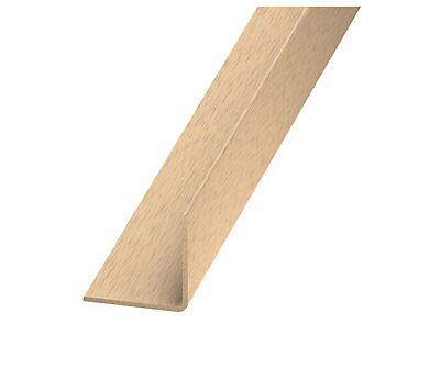 Product image for Light brown PVC Angle profile, (L)2m (W)20mm