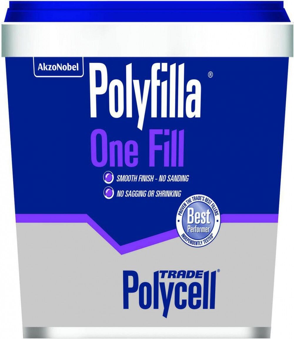 Product image for Polycell Trade Polyfilla One Fill 1ltr
