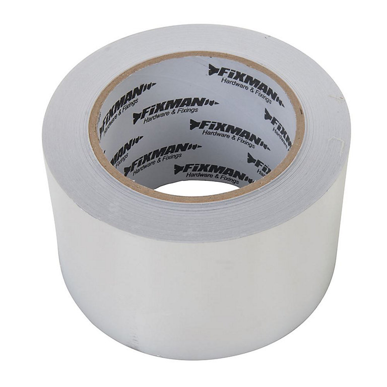 Product image for Fixman - Aluminium Foil Tape - 75mm x 45m
