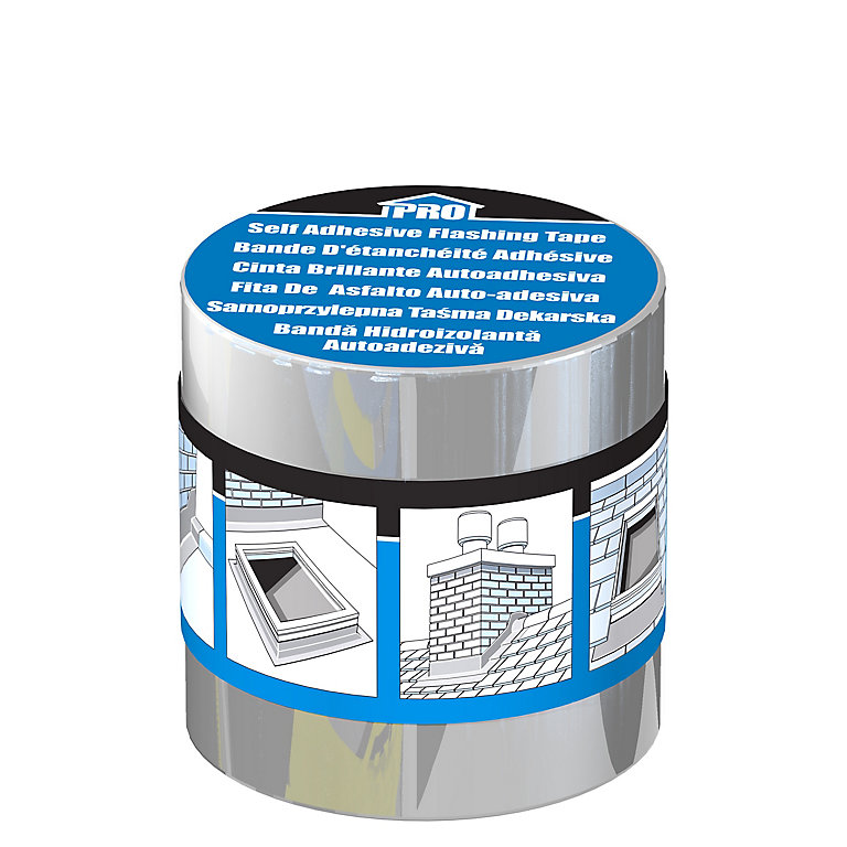 Product image for Roof Pro Fibatape Butyl Silver Tape (L)3m (W)150mm