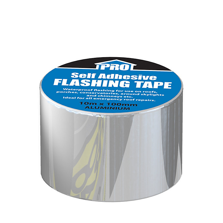 Product image for Roof Pro Butyl Silver Tape (L)10m (W)100mm