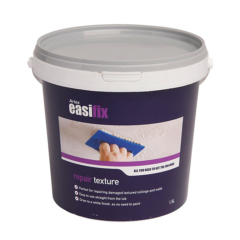 Product image for Artex Brilliant white Texture repair, 1.5kg