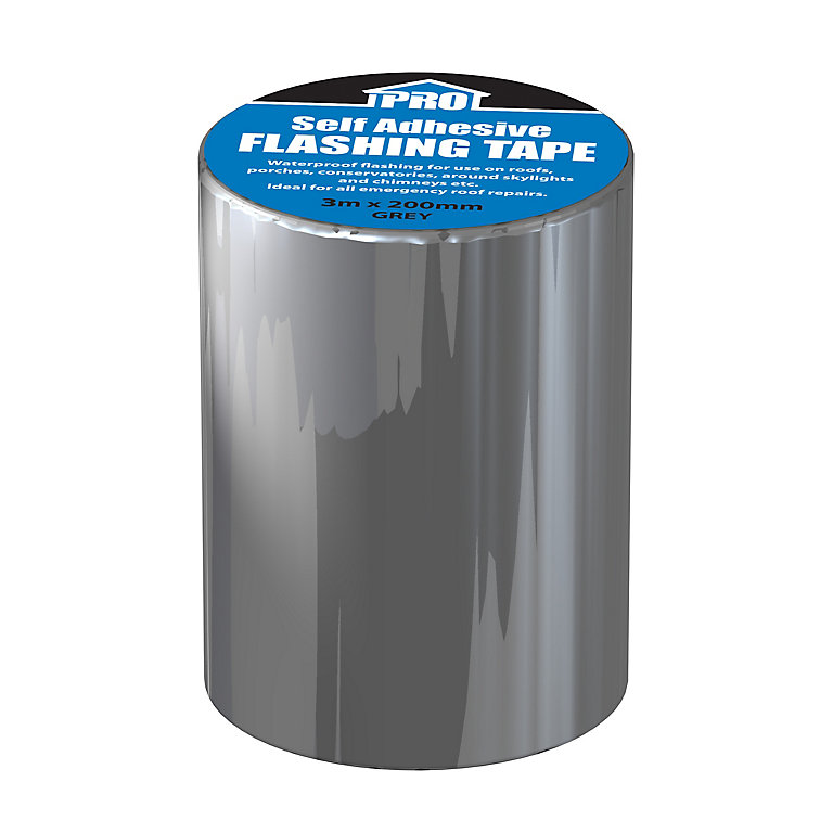 Product image for Roof Pro Butyl Grey Tape (L)3m (W)200mm