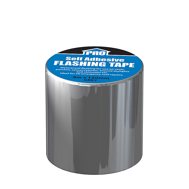 Product image for Roof Pro Butyl Grey Tape (L)3m (W)150mm