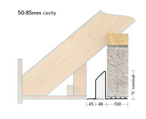 Product image for IG Standard Duty Steel Eaves L1/E 50 600mm