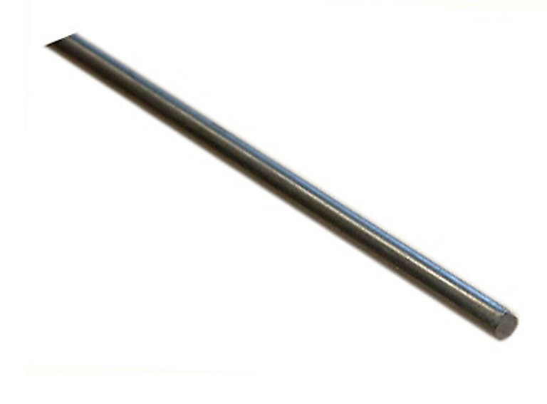 Product image for Varnished Drawn steel Round Bar, (L)1m (Dia)6mm
