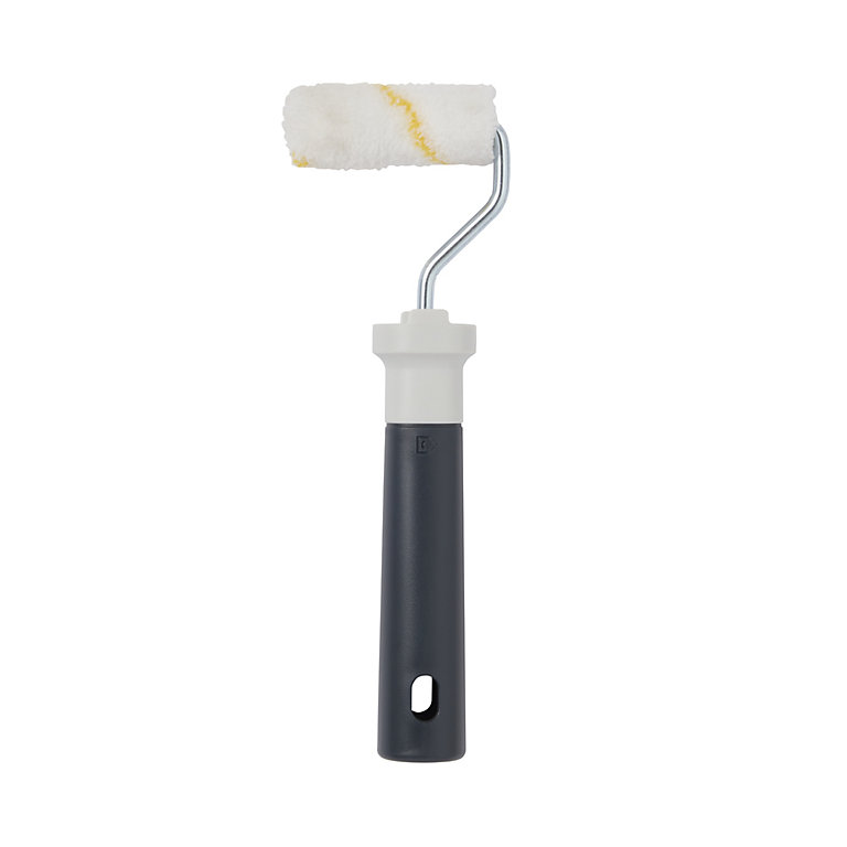 Product image for GoodHome 2½" Short pile Fixed Roller frame & sleeve, 2 piece