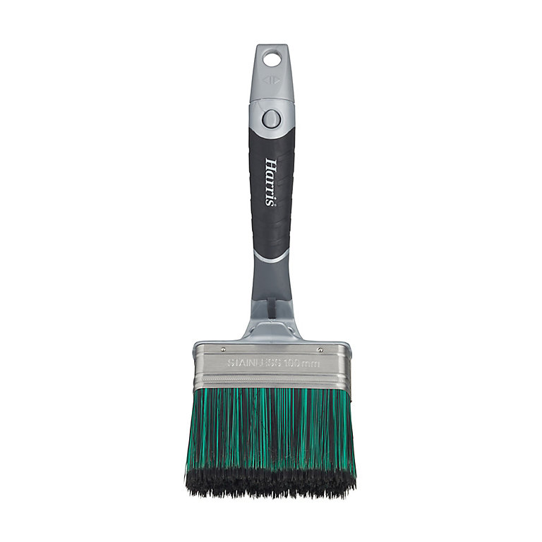 Product image for Harris Ultimate Shed & Fence Swan Neck Fine filament tip Swan neck paint brush
