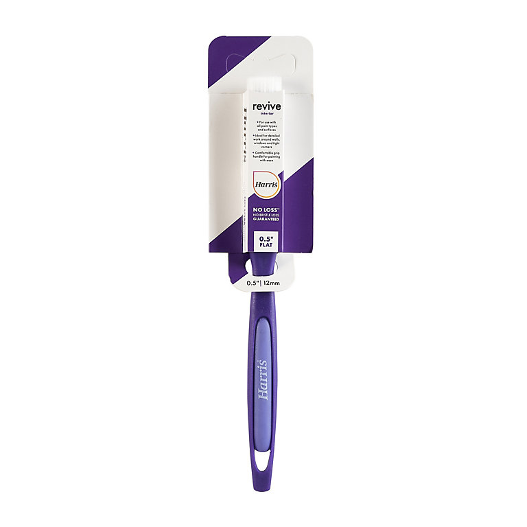 Product image for Harris Revive ½" Fine filament tip Flat paint brush