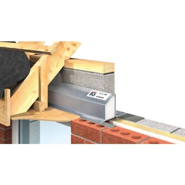 Product image for IG Heavy Duty Steel Eaves Lintel L1/E WIL 50 600mm