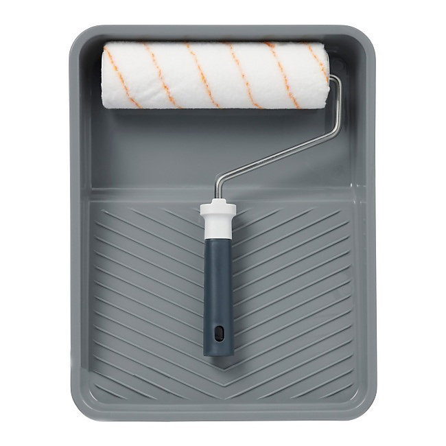 Product image for GoodHome Woven polyester Medium pile Roller kit, 3 pieces
