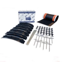 Image of Timloc Roll Out Dry Fix Ventilated Ridge Pack Black 6000mm (54700)