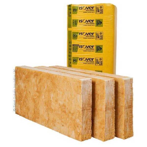 Product image for ISOVER RD PARTY WALL ROLL 6000 x 455 x 100mm x 5.46m2 (PACK 2) 5200625585