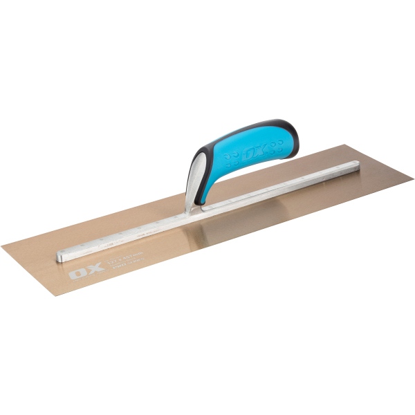 Image of OX Tools Stainless Steel Plasterers Trowel 127 x 457mm