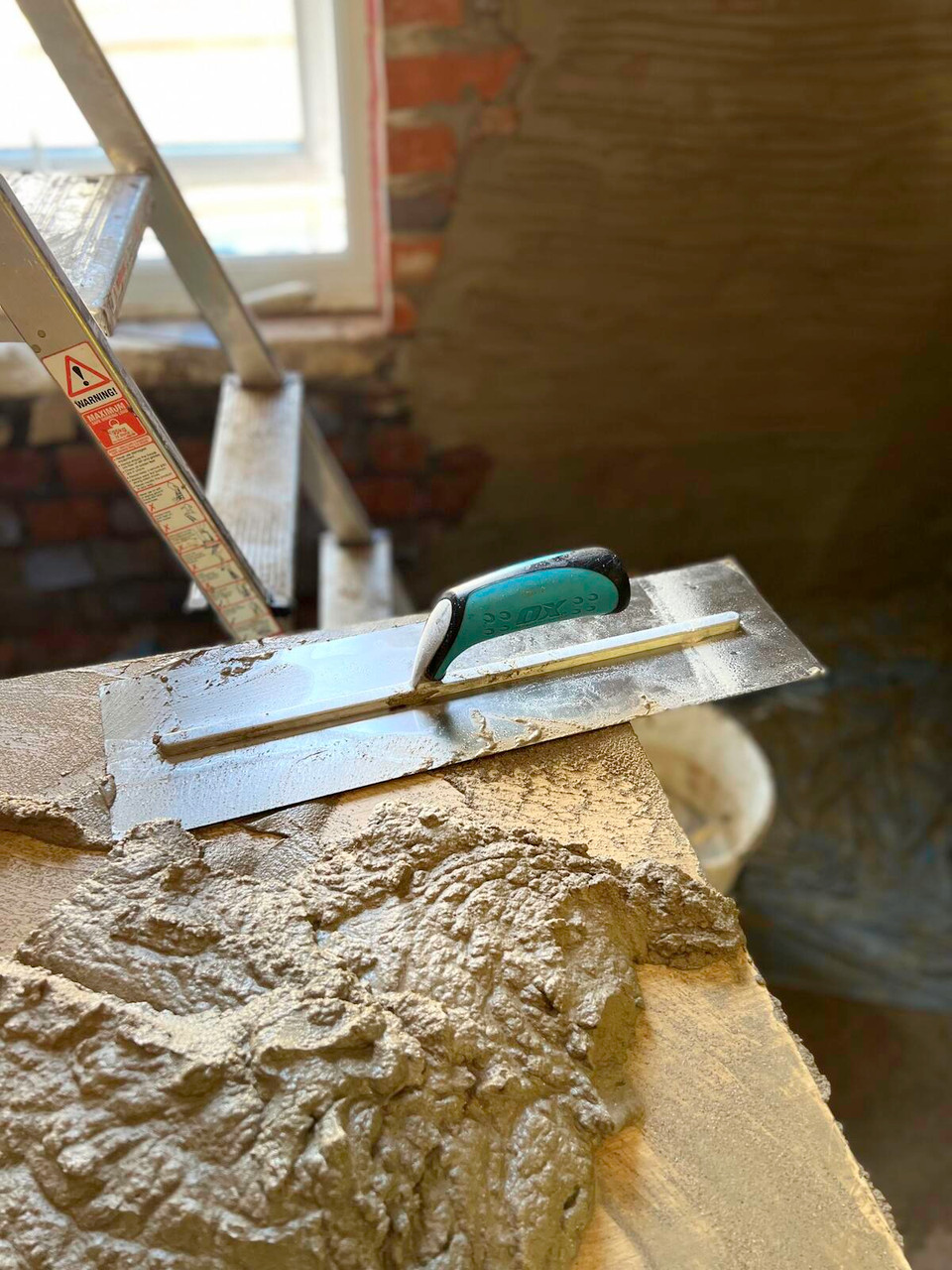Product image for OX Tools Stainless Steel Plasterers Trowel 127 x 457mm