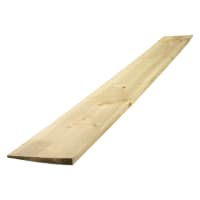 Product image for Treated Feather Edge Board Green 22 x 125 x 1800mm