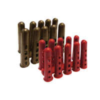 Product image for Rawlplug Universal Uno Plugs 6mm Red Pack of 100