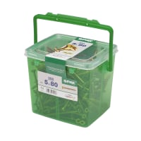 Product image for SPAX YELLOX Countersunk Pozi Drive Screws 5 X 80mm Tub Of 200