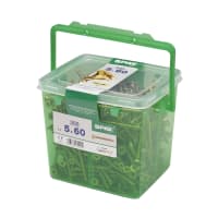 Product image for SPAX YELLOX Countersunk Pozi Drive Screws 5 X 60mm Tub Of 350