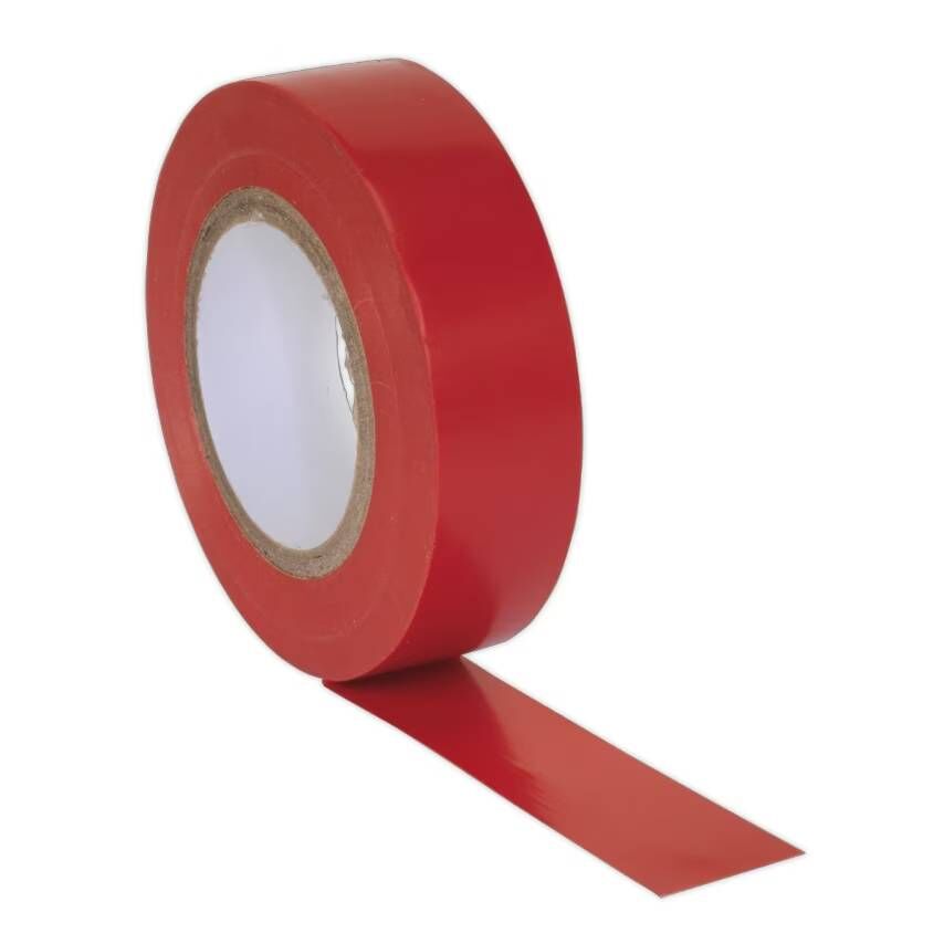 Product image for PVC Tape Red 19mm x 20mtr