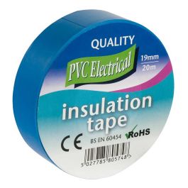 Product image for PVC Tape Blue 19mm x 20mtr