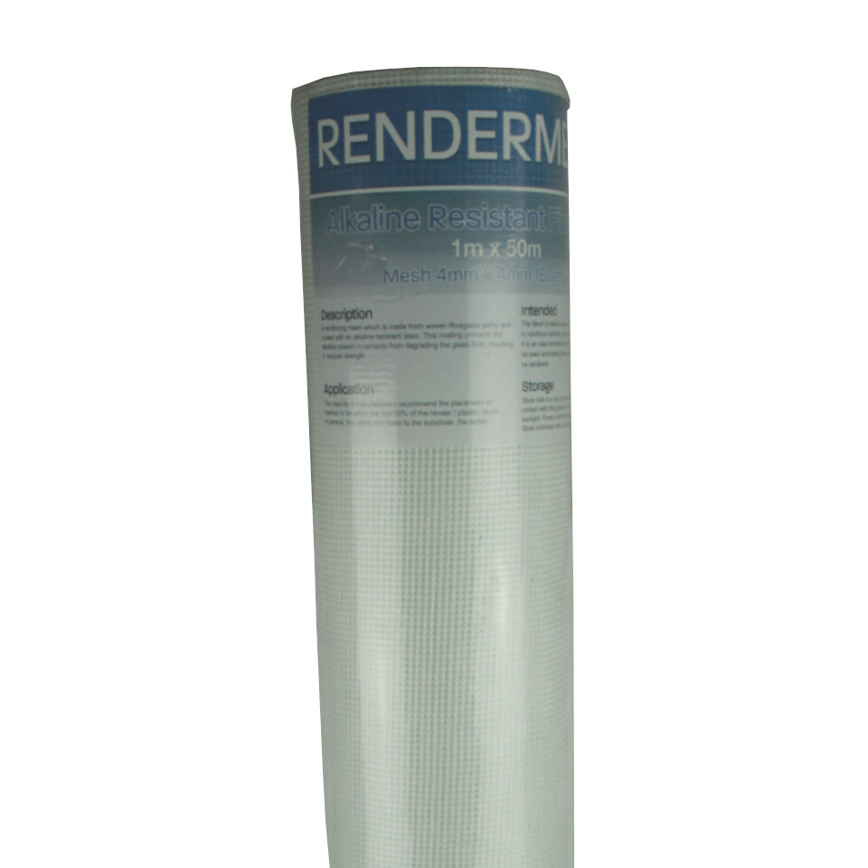Product image for Alkaline Resistant Render Mesh 1x50mtr