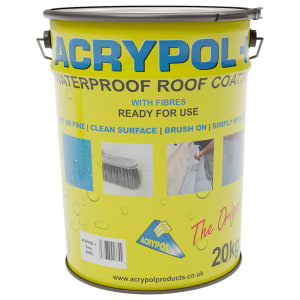 Product image for ACRYPOL+ Waterproof Roof Coating Grey 20kg