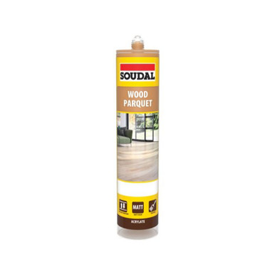 Product image for Soudal Wood Parquet Acrylic Sealant Medium Oak 290ml