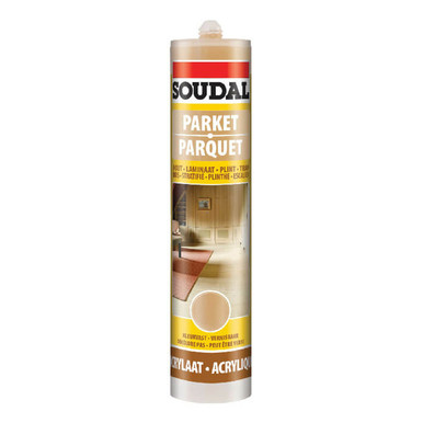 Product image for Soudal Wood Parquet Acrylic Sealant Light Oak 290ml
