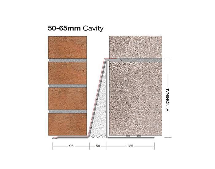 Product image for Birtley Extra Heavy Duty Cavity Wall Lintel HS50/130 750mm