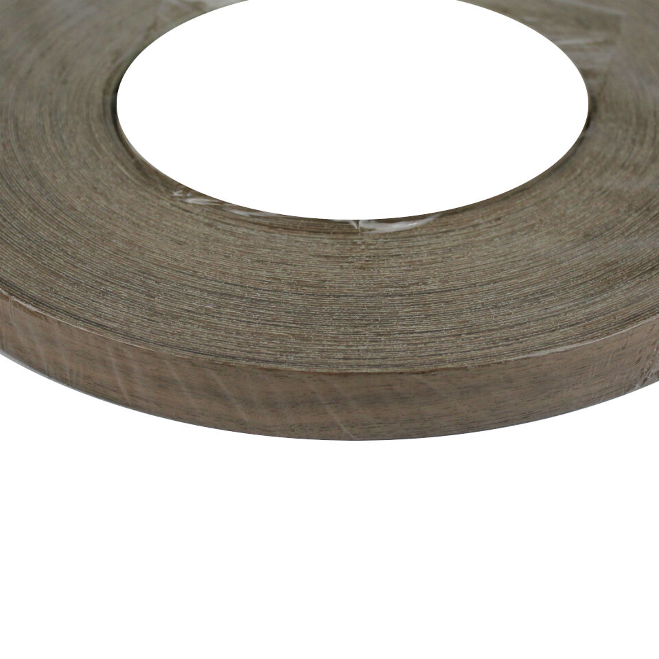 Product image for Preglued Edging Woodcoil Black Walnut 22mm x 50mtr