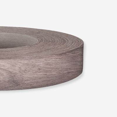 Product image for Preglued Edging Woodcoil Black Walnut 22mm x 50mtr