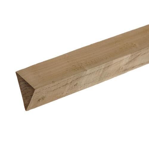 Product image for 75x75mm Arris Rail Treated Brown