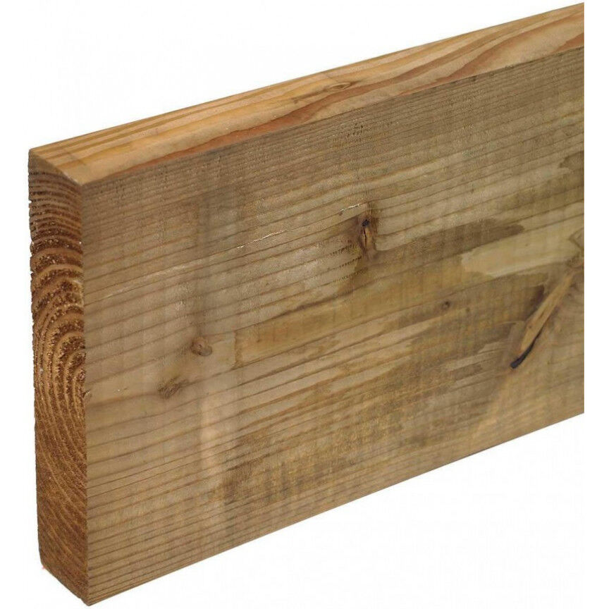 Product image for 47x225mm Sawn & Treated Timber C24 Grade 6mtr Length Only