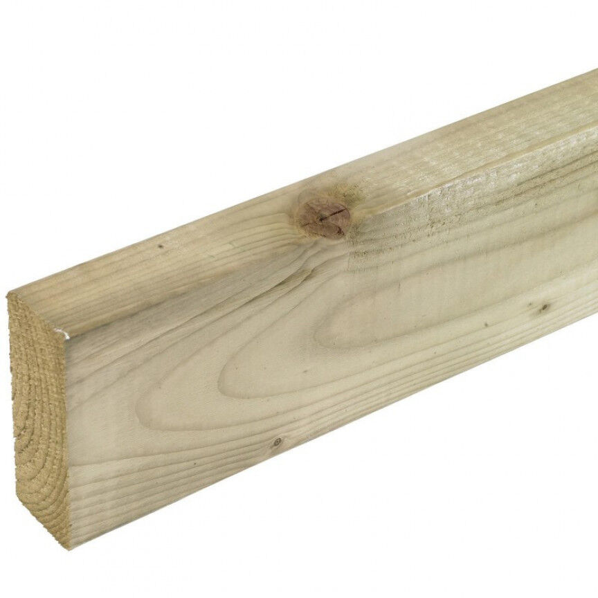 Product image for 75x225mm Sawn & Treated Timber C24 Grade 6mtr Length Only