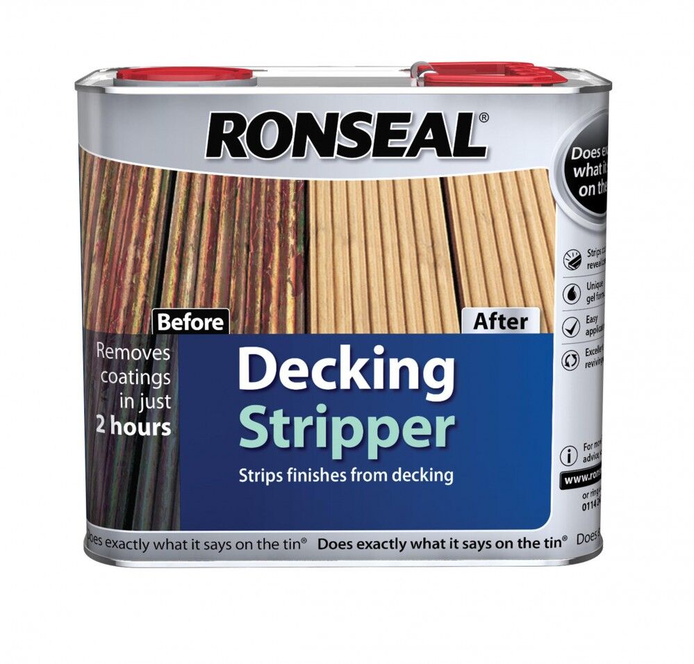 Product image for Ronseal Decking Stripper 2.5ltr