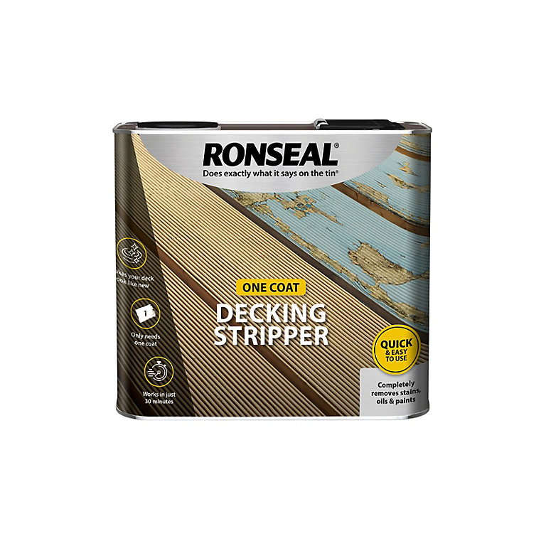 Product image for Ronseal Decking Stripper 2.5ltr