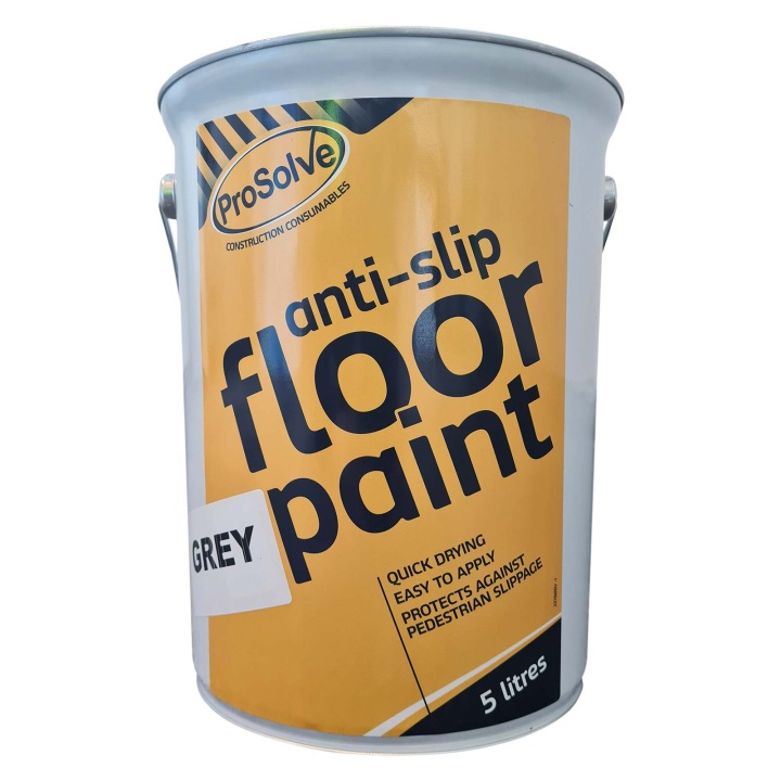Product image for ProSolve Anti Slip Floor Paint Grey 5ltr