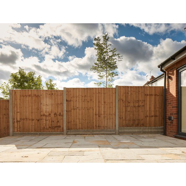 Product image for Corner Concrete Fence Post. Original 6&#039;