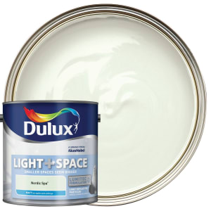 Product image for Dulux Light & space Nordic spa Matt Emulsion paint, 2.5L