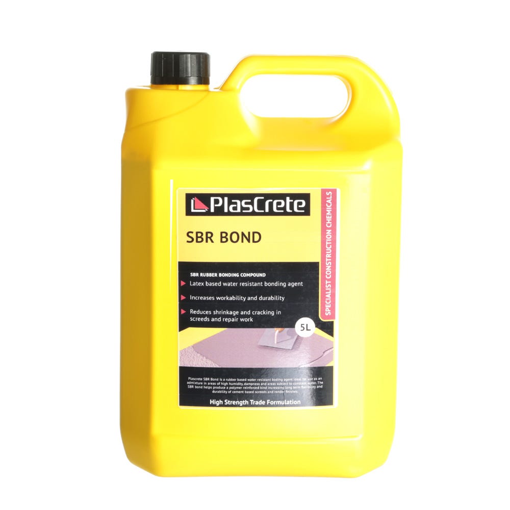 Product image for PlasCrete 5L SBR Bonding Additive 5L