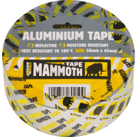 Product image for Everbuild Aluminium Tape 45m x 50mm Silver