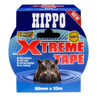 Product image for Hippo Ultimate Power Xtreme Tape 33m x 50mm Blue