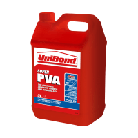 Product image for Unibond Super PVA Adhesive Sealer And Primer Jerry Can 5 Litre