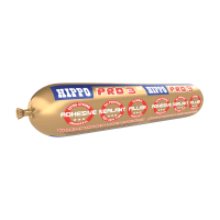 Product image for Hippo Pro 3 Adhesive, Sealant & Filler Foil 400ml Crystal Clear
