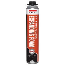 Product image for Soudal B1 Fire & Acoustic Expanding Foam - Gun Grade 750ml