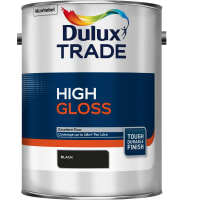 Product image for Dulux Trade High Gloss Black 5L
