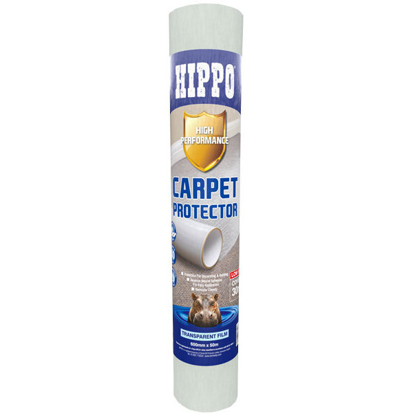 Product image for HIPPO Carpet Protector 600mm X 50mtr